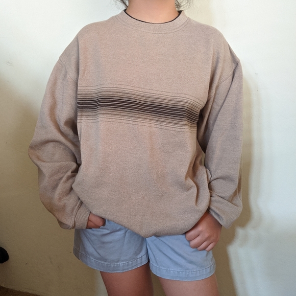 Vintage Sweaters - Vintage Oversized Crew Neck Sweater